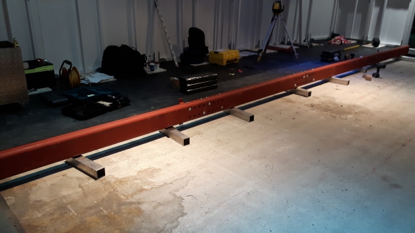 The First Steel Going In